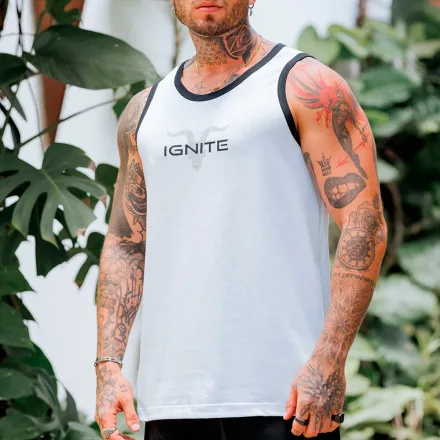 IGNITE REGATA REGULAR MASCULINO 67003 (T) M BLANCO