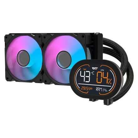 Water Cooler para Processador darkFlash DH240D - Preto