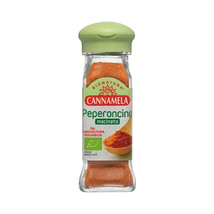 Condimento Cannamela Peperoncino Bio Macinato 50 Gr