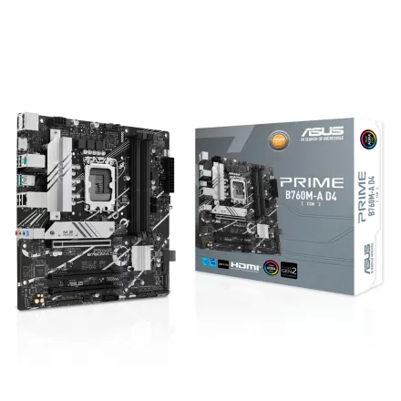 Placa Mae Prime D4 Csm Ddr 4 Socket Lga 1700 Chipset B760 Atx