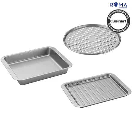 Conjunto Formas Assadeiras Antiaderentes Cuisinart Amb Tob 4