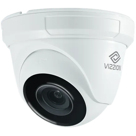 Câmera de Vigilância Vizzion VZ-IPDD FHD Dome 2.0MP 2.8MM