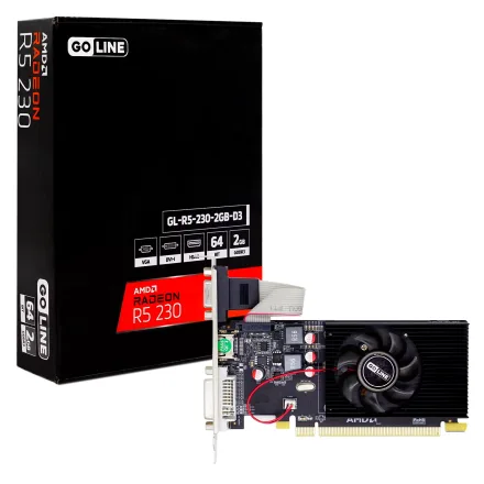 Placa Video Goline Radeon R5 230 Ddr 3 Gl D3 1 Ano