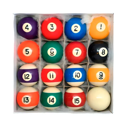 Set Bolas Billar 3 Cm
