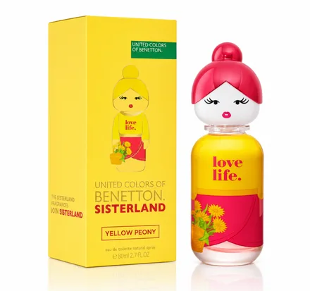 Benetton Perfume Sisterland Yell Peony Eau Toilette 80ml