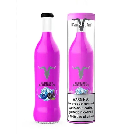 Vape Descartavel Ignite V25 2500 Puffs Blueberry Raspberry 5 Nicotina Mah
