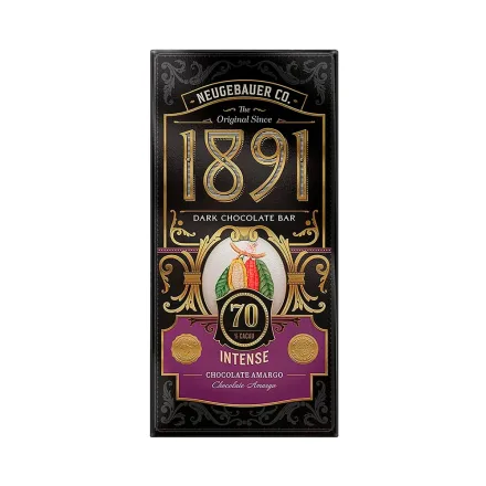 Barra Chocolate Neugebauer 1891 Intenso 70 Cacao 90g