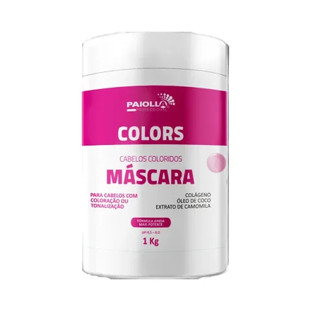 Mascarilla Capilar Paiolla Profissional Colors 1 Kg