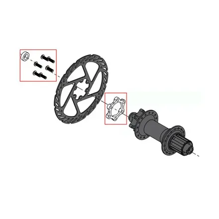 Bike Cubo Adaptador Boost Ztto 6F