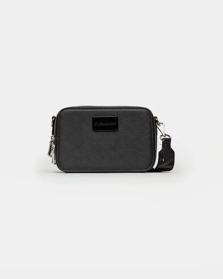 PRUNE BANDOLERA NEW PENNY EFECTO CUERO NEGRO PI03426P0AA1000