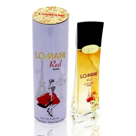 Perfume Lomani Red Paris Eau Parfum Feminino 100ml