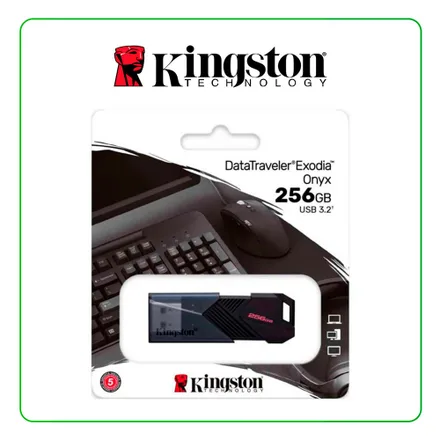 Pendrive Datatraveler Exodia Onyx 1 Dtxon 256GB
