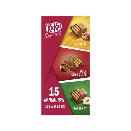 Chocolate Kat Senses Caramel Milk Hazelnut 161g