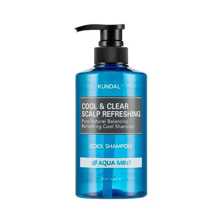 Shampoo Kundal Cool Clear Scalp Refreshing Aqua Mint 500ml