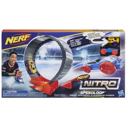 LANZADOR DE CARROS NERF NITRO SPEEDLOOP E2289