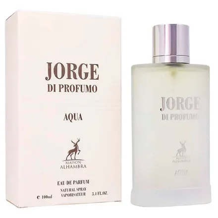 Perfume Maison Alhambra Jorge Di Profumo Aqua Eau Parfum Masculino 100ml