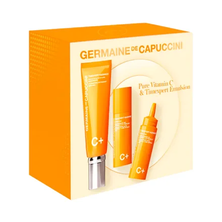 Set Cosmeticos Germaine Capuccini Timexpert Radiance Plus Emulsion 3 Piezas