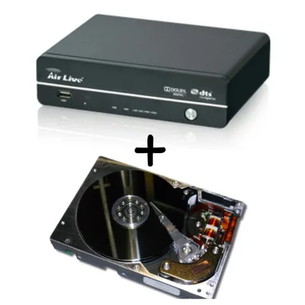 Reprodutor Multimidia Airmedia 350H Air Liv 1TB