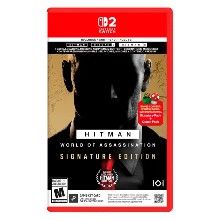 Jogo Hitman World Of Assassination Signature Nintendo Switch 2