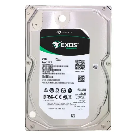 Seagate Exos 7E10 Sata 3 2TB