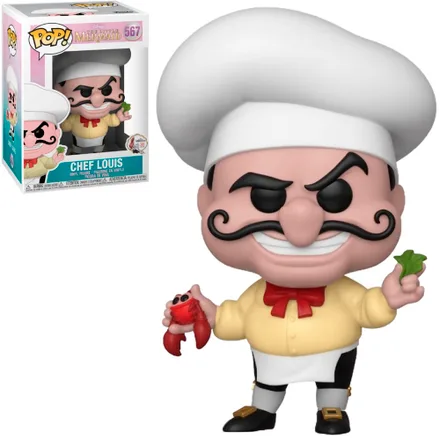 Funko Pop Disney Little Mermaid Chef Louis 567