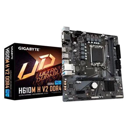 Placa Mae Gigabyte H610 V2 Ddr 4 Socket Lga 1700 Chipset Atx