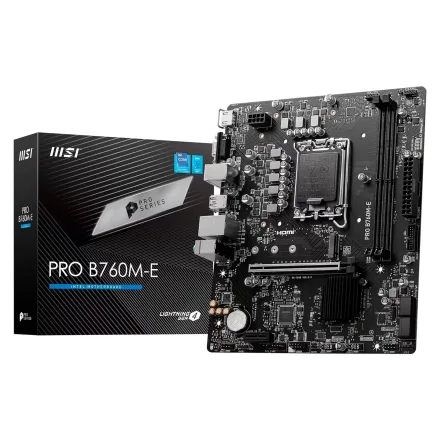Placa Mae Msi Pro Ddr 5 Socket Lga 1700 Chipset B760 Atx