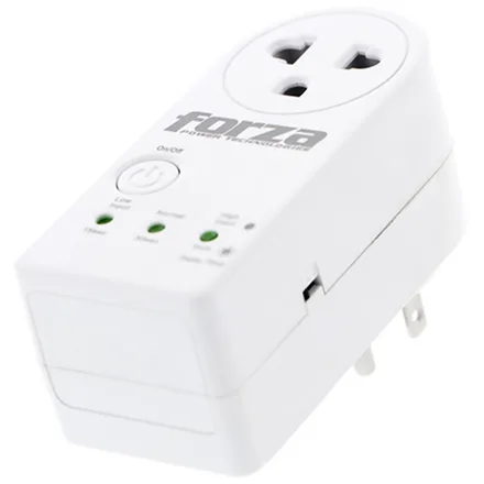 Tomacorriente con Protección Forza FVR-4402B 4400W/220V - Blanco
