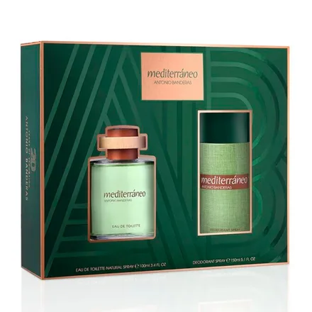 Perfume Antonio Banderas Mediterraneo Eau Toilette Masculino Desodorante 100ml 150ml