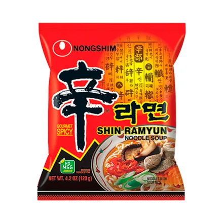 Ramen Nongshim Spicy 120 Gr