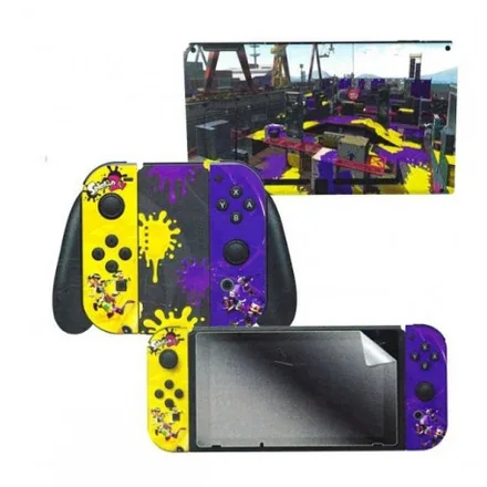 Adesivo Nintendo Switch Splatoon Stand Off 2 Adesivos