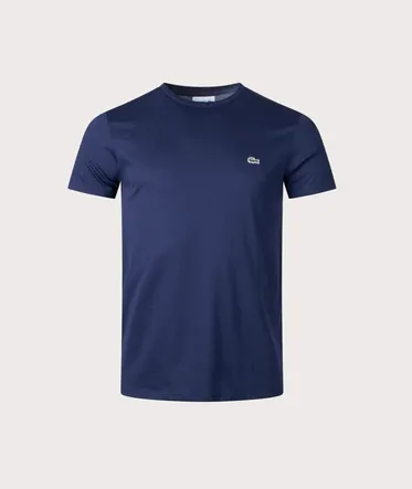 Lacoste Camiseta Liso Classic 23 166 Navy 5