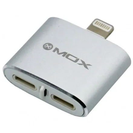 Adaptador Audio Mox Mo I7 Lightning 2 Saidas Light