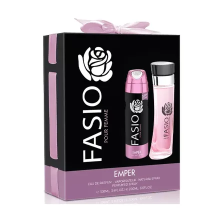 Emper Fasio Femenino Eau Parfum Plus Deodorant Spray 100ml 200ml