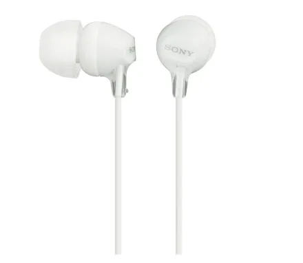 SONY AURICULAR MDR-EX15LP 3.5MM WHITE