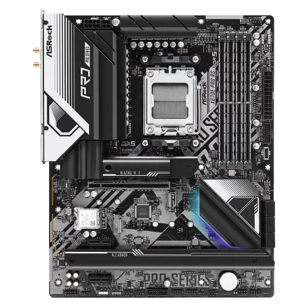 Placa Mae Asrock Pro Rs Ddr 5 Socket AM5 Chipset X670 Atx