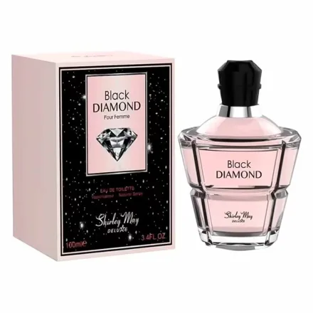 Perfume Shirley May Deluxe Black Diamond Eau Toilette Feminino 100ml