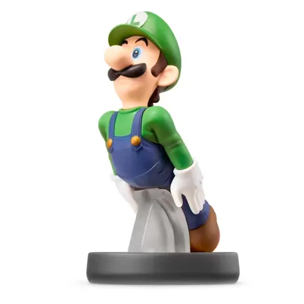 Boneco Amiibo Super Smash Bros Luigi 15