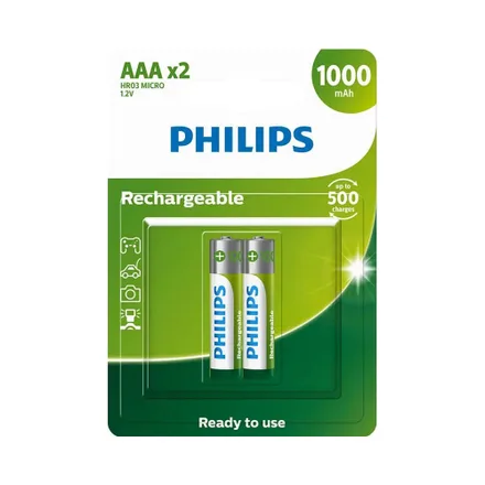 Pila Recargable R03 B2 Rtu 10 Aaa