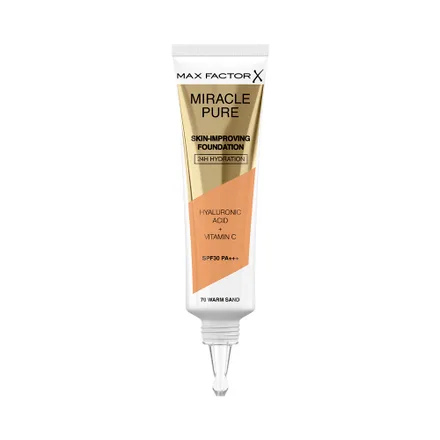 Base Max Factor Miracle Pure Spf 30 Pa Plus 70 Warm Sand 30ml