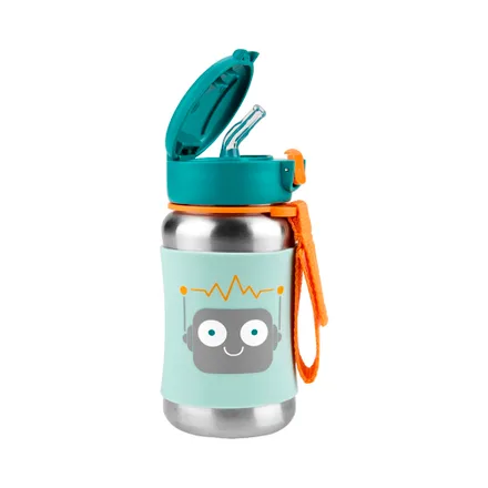 Botella Acero Inoxidable Robot Skip Hop 9