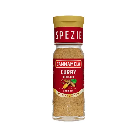 Condimento Cannamela Curry Delicato 28g