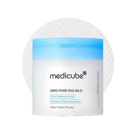 Almohadillas Tonicas Medicube Zero Pore Pad Mild 70 Pads 155g