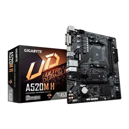 Placa Mae Gigabyte Ddr 4 Socket AM4 Chipset A520 Atx