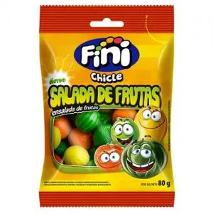 Chicletes Fini Salada Frutas 80g