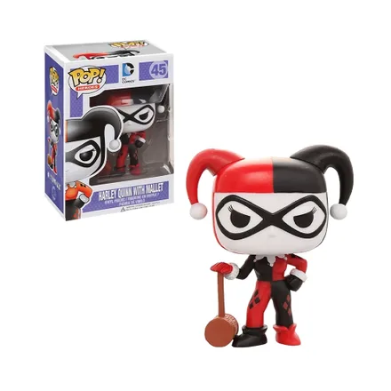 Muneco Funko Pop Super Heroes Harley Quinn Mallet 45