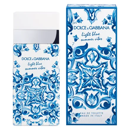 Perfume Dolce Gabbana Light Blue Summer Vibes Eau Toilette Feminino 100ml