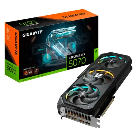 Placa Video Gigabyte Gaming Oc Geforce Rtx 5070 Gddr 7 12GD