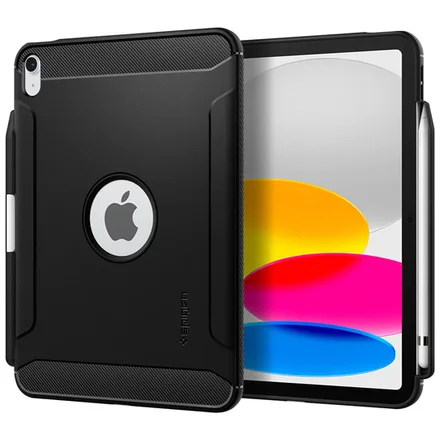 Funda iPad 10TH Spigen Rugged Armor Matte