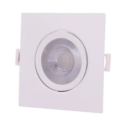 Spot Empotrable Emalux 3000 480 Lumenes Bivolt Cuadrado